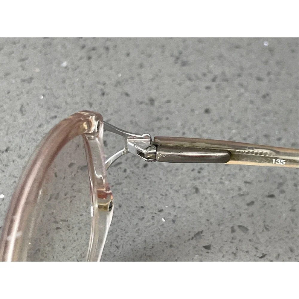 Marcolin Eyeglasses Frames ONLY Col 151 54-14-135 clear oversized vintage